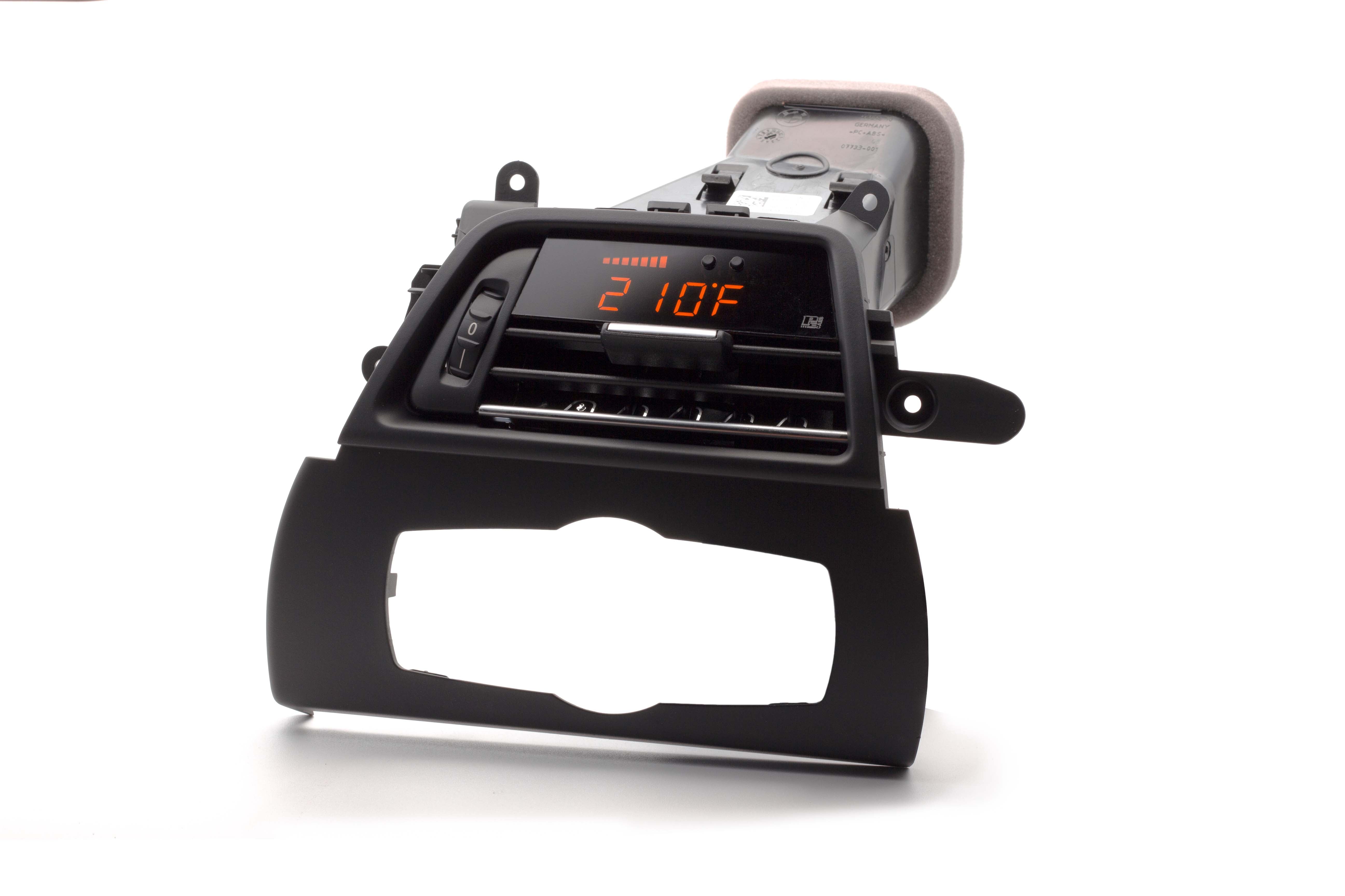 P3 V3 OBD2 - BMW 6 Series F06/F12/F13 Gauge (2011-2018) With Vent Orange Bars / White Digits