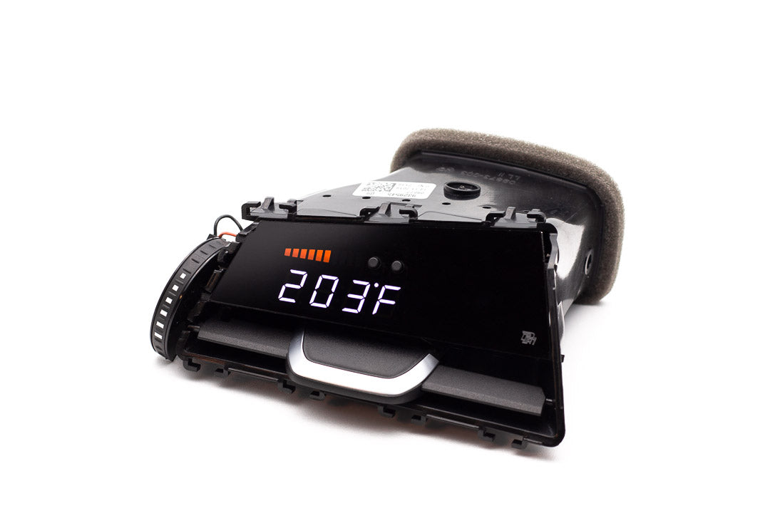 P3 V3 OBD2 - BMW 5 Series G3X / F90 Gauge (17-24) With Vent Orange Bars / White Digits