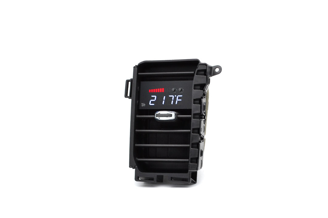 P3 V3 OBD2 - Chevrolet Silverado Gauge (2022+) With Vent Red Bars / White Digits