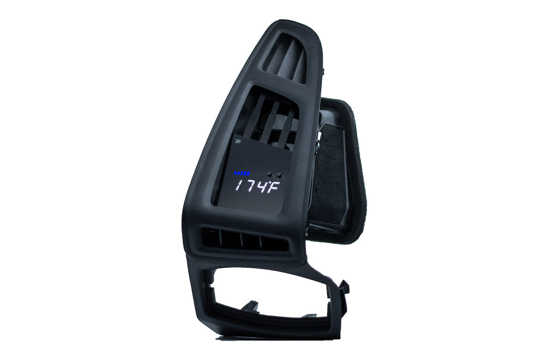 P3 V3 OBD2 - Ford Focus Gen 3 Gauge (2011-2019) With Vent Red Bars / White Digits