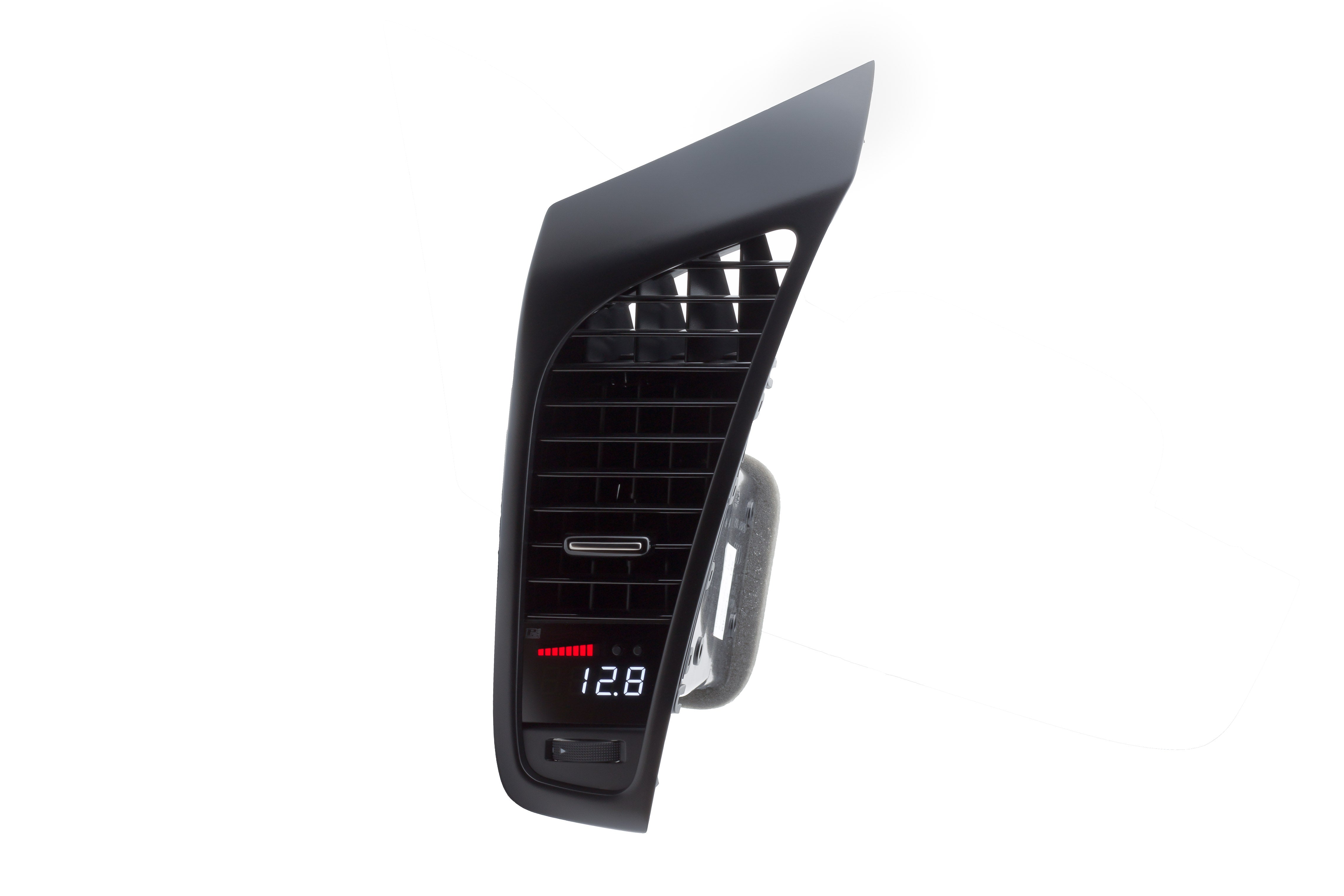 P3 Analog Gauge - Audi R8 (2006-2015) With Vent Red Bars / White Digits