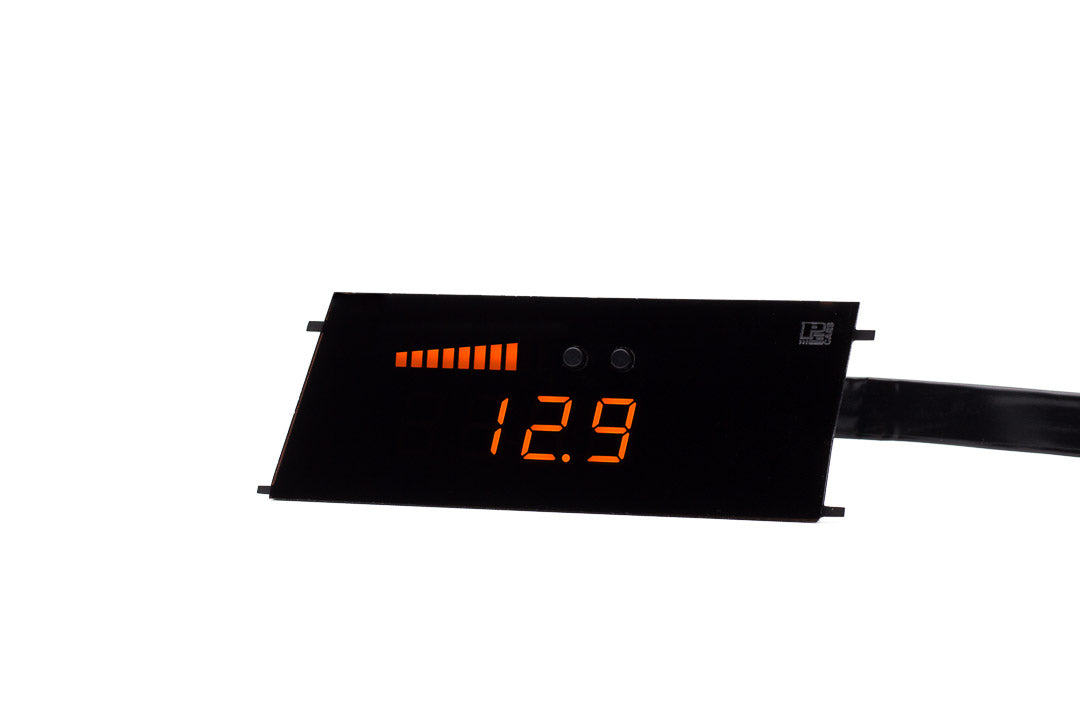 P3 Analog Gauge - BMW 1 Series E8X (2004-2013) Without Vent Orange Bars / Orange Digits
