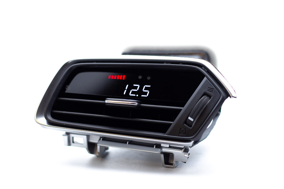 P3 Analog Gauge - Honda Accord 10th Gen (2016-2021) With Vent Red Bars / White Digits