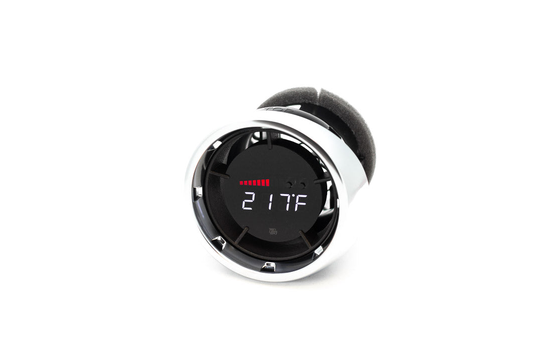 P3 V3 OBD2 - Chevrolet Camaro Gen6 Gauge (2016+) With Vent Red Bars / White Digits