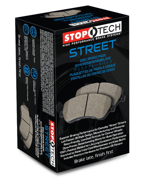 30809600-Stoptech-Street-Brake-Pads-with-Shims-&-Hardware